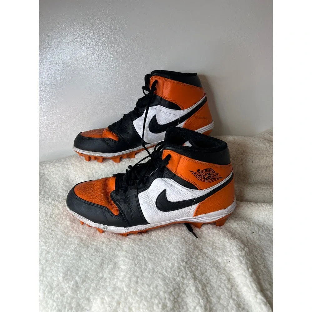 Nike Air Jordan 1 Retro High TD Football Cleat 14 Shattered Backboard FJ6805-801